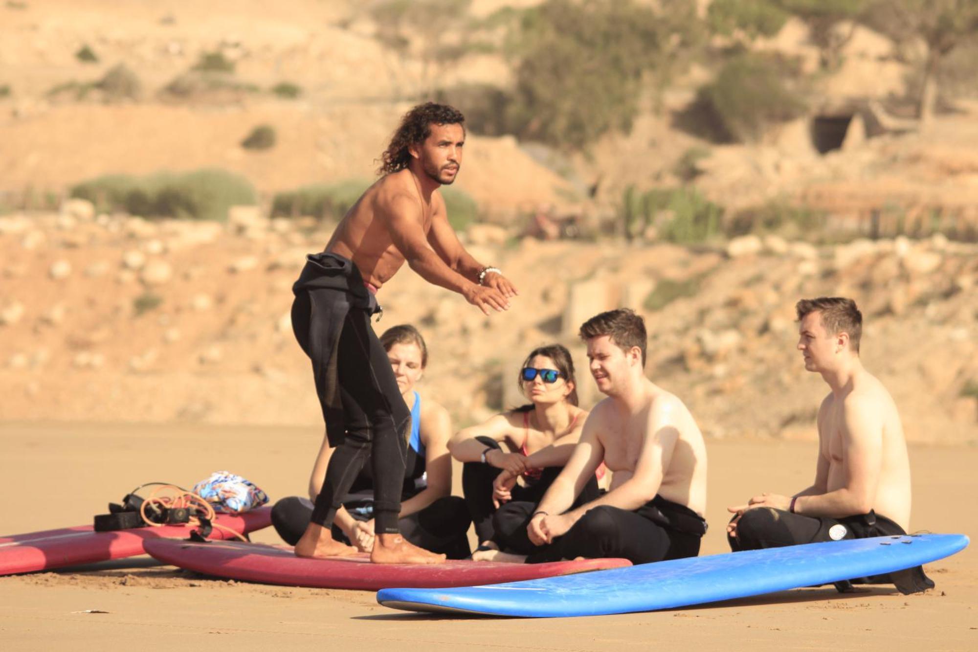 Nizar Surf Morocco Vandrarhem Taghazout Exteriör bild