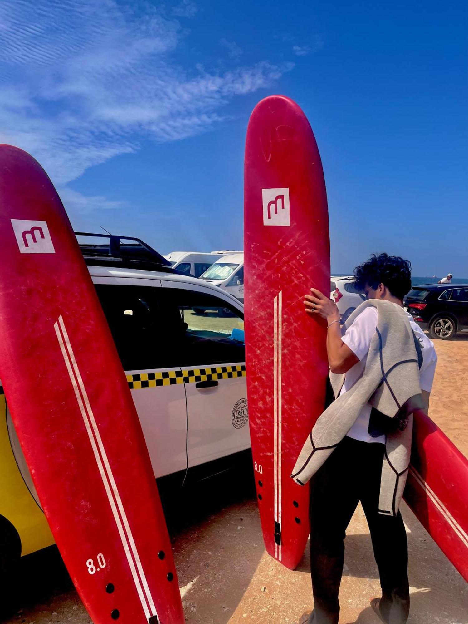 Nizar Surf Morocco Vandrarhem Taghazout Exteriör bild